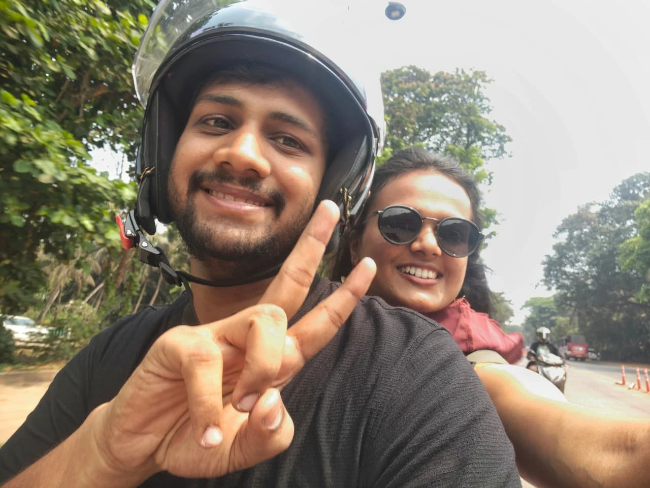 Sriram and Ramani smiling
